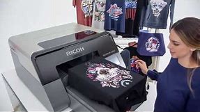 How to print on Ri 1000 Direct to Garment printer