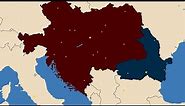 Austria Hungary vs Romania | Country vs Country Animation 1914