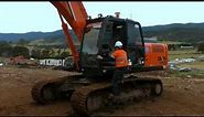 Hitachi Zaxis-5 Mid-Sized Excavator: Operator Comfort