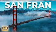 San Francisco Drone Footage 4K | The Bay Area Aerial Footage