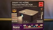 RCA Smart HD Home Theater Projector with Roku