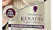 Schwarzkopf Keratin Color Permanent Hair Color, 10.1 Extra Light Ash Blonde, 1 Application-Salon Inspired Permanent Hair Dye, for up to 80% Less Breakage vs Untreated Hair and up to 100% Gray Coverage