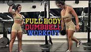 Kirra O'Brien Full Body Dumbbell Workout
