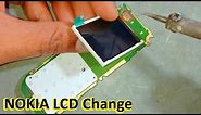 How to change nokia mobile phone lcd screen 110 101 108 107