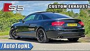 Audi S5 Coupe V8 250km/h REVIEW on AUTOBAHN by AutoTopNL