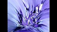 purple diamond, abstract painting, Acrylic, abstrakte Malerei mit Acryl