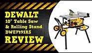 Dewalt 10" DWE7491RS Table Saw with Rolling Stand Review