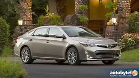 2013 Toyota Avalon XLE Test Drive & Full-Size Sedan Car Video Review