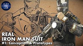 Building real Iron Man suit (Part#1: Conception & Protoypes. Reactor, Repulsor, Armor, Exosuit)