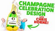 Adding Impact to a Champagne Celebration Design! | With Chris Horne - BMTV 464