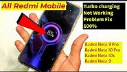 All Redmi Mobile Turbo Charging Not Working Problem Solution | Redmi Note 10s Turbo Charging Not