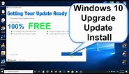 How to update Windows 10 and How to download Windows 10 update/upgrade 2020 - Free & Easy