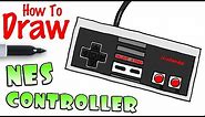 How to Draw the NES Controller