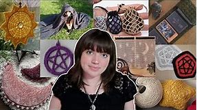 50 easy crochet WITCHY ideas with patterns (beginner friendly)