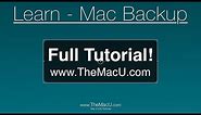 Mac Backup Tutorial - Time Machine, Bootable Backups and offsite Backups with BackBlaze
