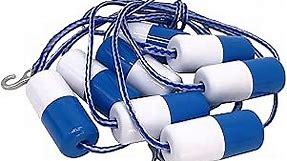 Fibropool Safety Rope with Floats, Pre-Assembled Divider Buoy with Hooks