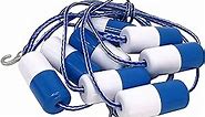 Fibropool Safety Rope with Floats, Pre-Assembled Divider Buoy with Hooks