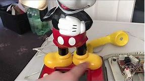 1980 R82 GPO/BT Mickey Mouse Rotary Dial Telephone
