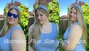 Plus Size Camisoles for Women Casual Loose Fit Tank Tops