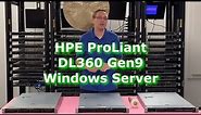 HPE ProLiant DL360 Gen9 Windows Server | How to Install Windows Server 2016 2019 | Server OS Install