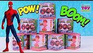 Blast'Ems Mashems Spider Man Exploding Squishy Toy Fun Blind Bag Review | PSToyReviews