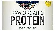 Organic Vegan Unflavored Protein Powder - Garden of Life – 22g Complete Plant Based Raw Protein & BCAAs Plus Probiotics & Digestive Enzymes for Easy Digestion, Non-GMO Gluten-Free Lactose Free 1.2 LB