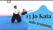 How to do 13 Jo kata: easy & smart training