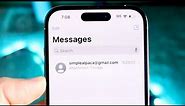 How To Search Messages On iPhone!