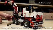 Lego Technic 6x6 RC Logging Truck
