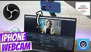 How to use iPhone as Webcam with OBS or Stream Labs 2024 | Use iPhone as Webcam with OBS Studio ✅