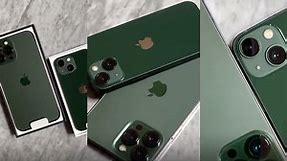 New Video Offers First Hands-On Look at New Green and Alpine Green iPhone 13 and iPhone 13 Pro Colors