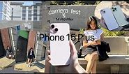 iPhone 15 Plus Pink Camera Test Aesthetic 2023 | Comparison with 14 Pro Max, review