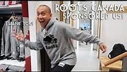 OMG! ROOTS CANADA SPONSORED US! | Vlog #201
