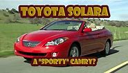 Here’s how the Toyota Solara attempted to be the “sporty” Camry