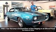 1969 Chevrolet Camaro Z28 DZ302 for sale with test drive, driving sounds, and walk through video