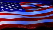 American Flag Animated Background