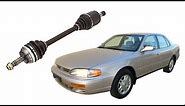 How to replace the CV axles on a 1996 Toyota Camry