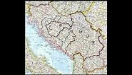 Srbija, Velika Srbija, karta Srbije, Great Serbia map