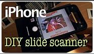 DIY slide scanner for iphone
