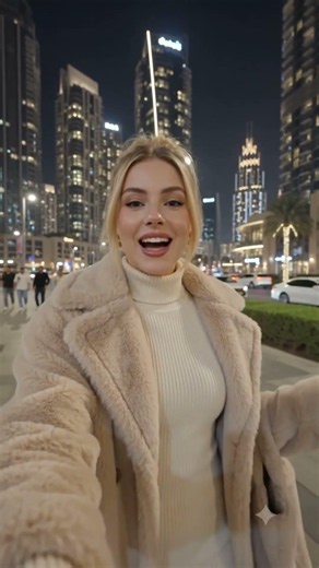 Dubai Downtown Night Walk ✨ | Luxury City Lights & Beautiful Evening Vlog