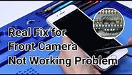 How to Fix iPhone 7 Plus No Front Camera/Camera Not Working Issue | Motherboard Repair