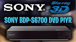 Unboxing The SONY BDP-S6700 Blu-Ray 3D 4K DVD Player