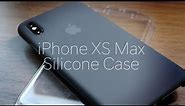 Apple iPhone XS Max Silicone Case Unboxing + In-Depth View