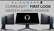New Alienware AW2521H Gaming Monitor| Community First Look