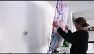 How to hang your canvas wall art - wall-art.com