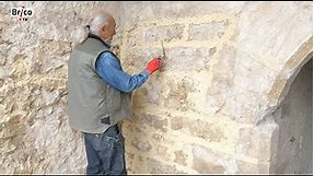 Rejointoyer un mur en pierres - Tuto bricolage avec Robert