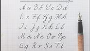 how to write in cursive - german standard for beginners