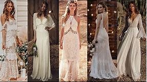 50 Bohemian Wedding Dresses - Embrace the Free-Spirited Elegance | Boho Wedding Dress
