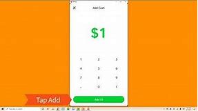 How to add cash to your Cash App balance