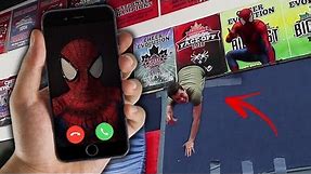 CALLING SPIDER MAN ON FACETIME AT 3 AM!! *HE'S REAL*